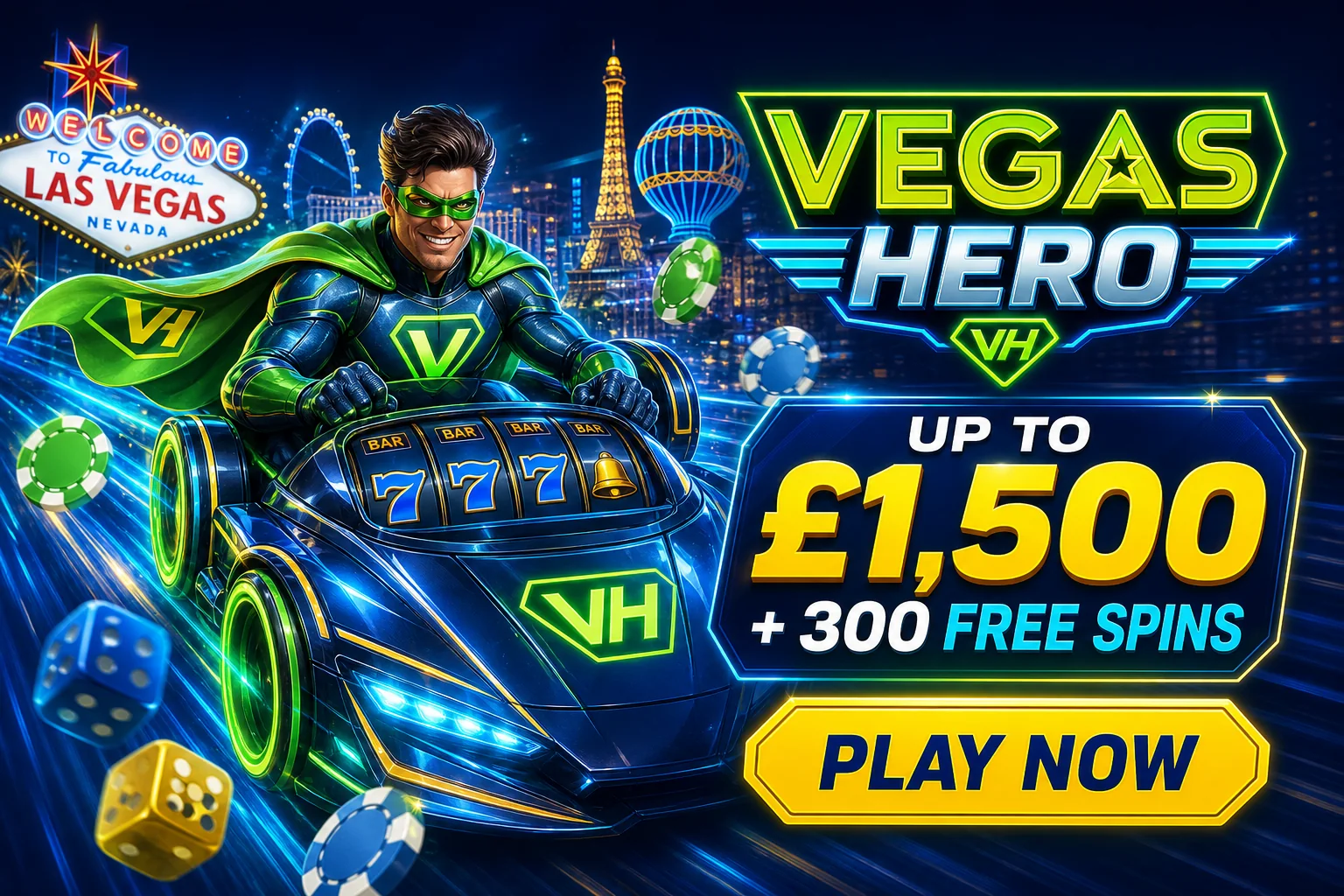 vegas hero casino promotion
